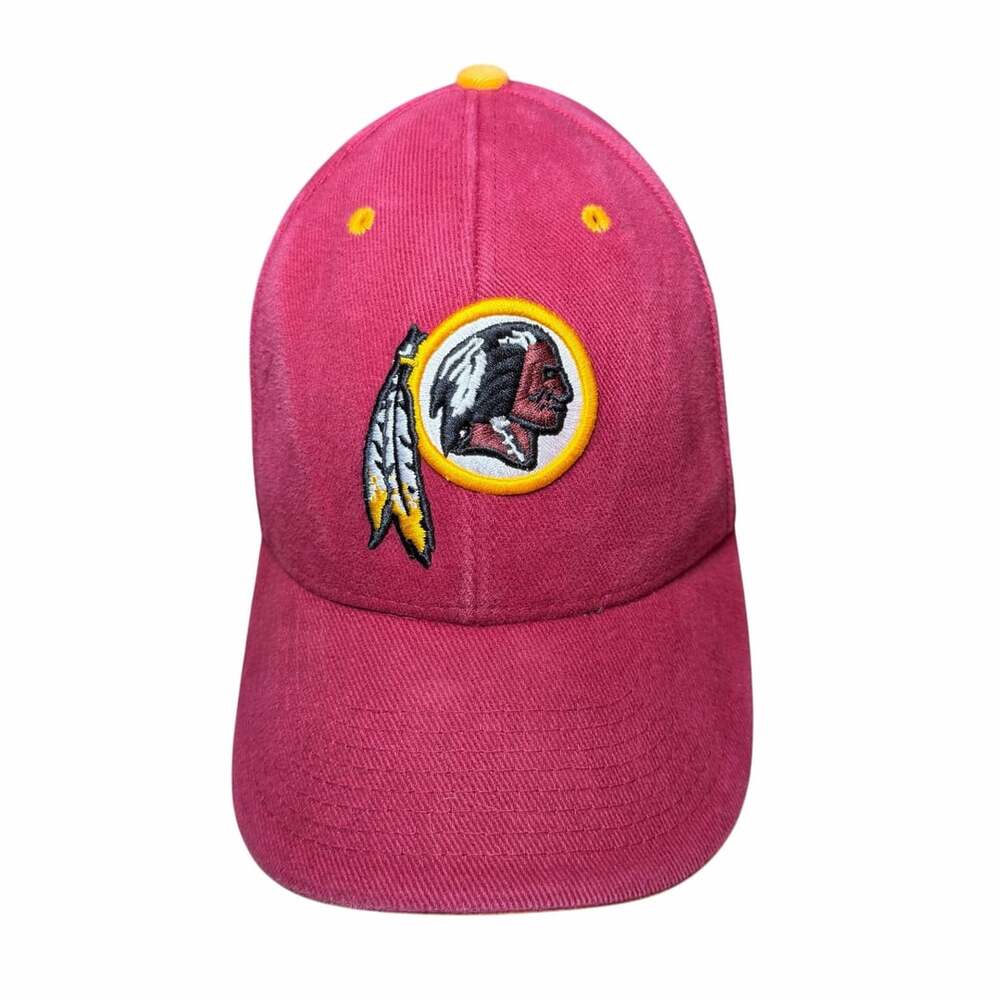 Vintage NFL Team Apparel Washington Redskins Corduroy Hat Cap Maroon Yellow